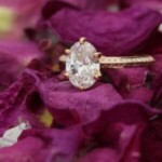 Beautiful diamond bespoke engagement ring